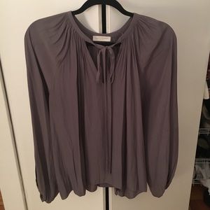 Ramy Brook Classic Long Sleeve Paris Top